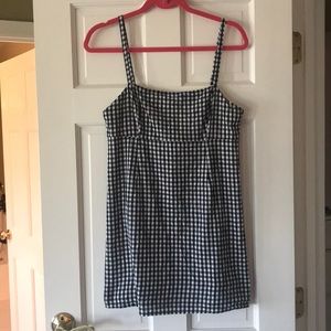 Black and white checkered urban outfitters dress